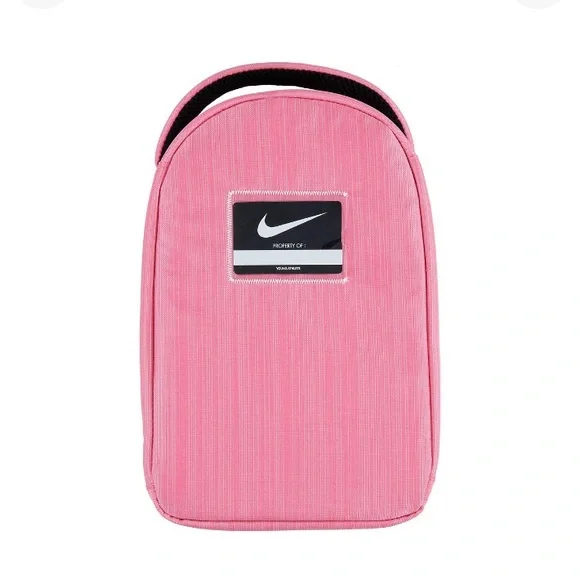 Nike Kids Lunch Tote Bag Pink NWT - Picture 3 of 6